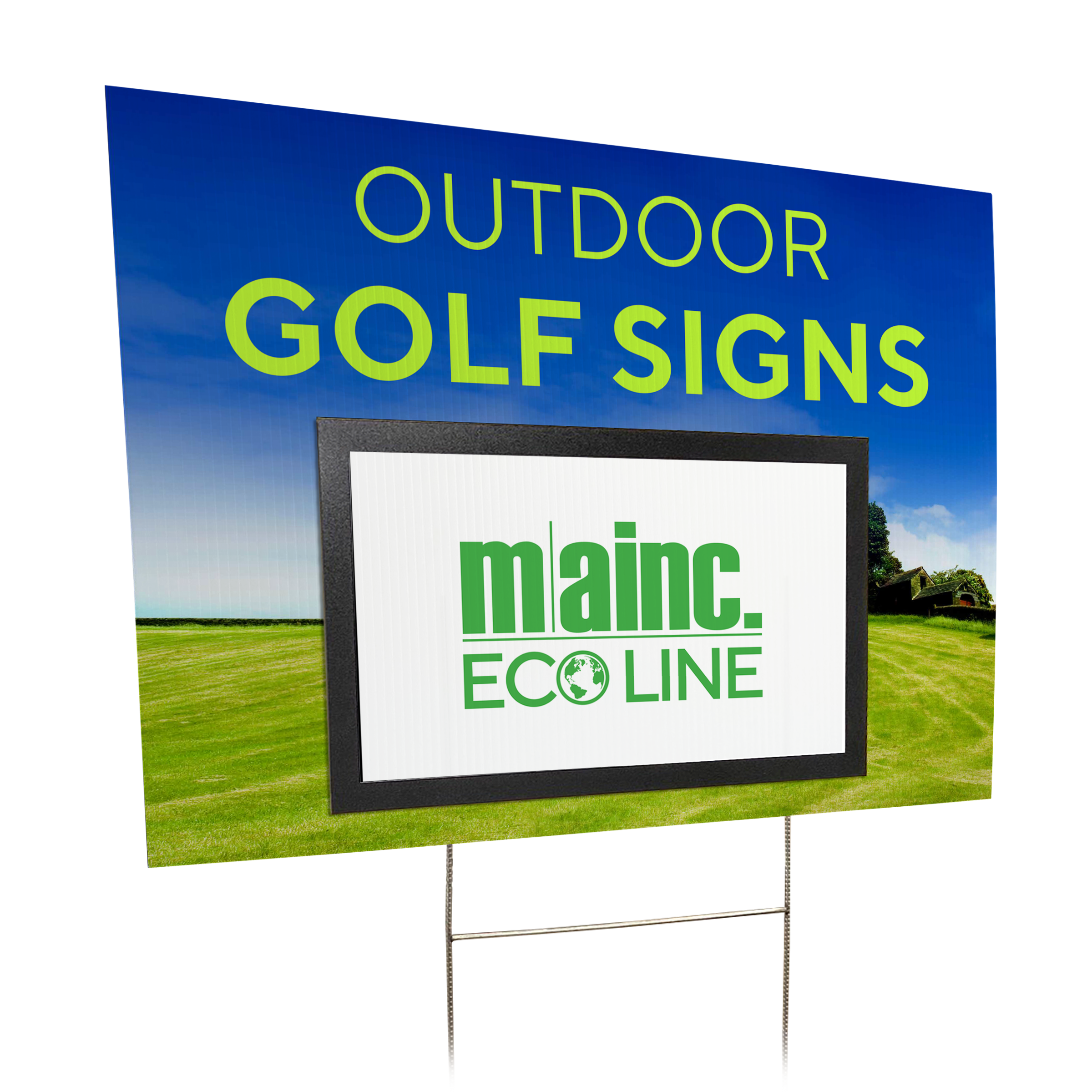Golf Sign_Eco_Line